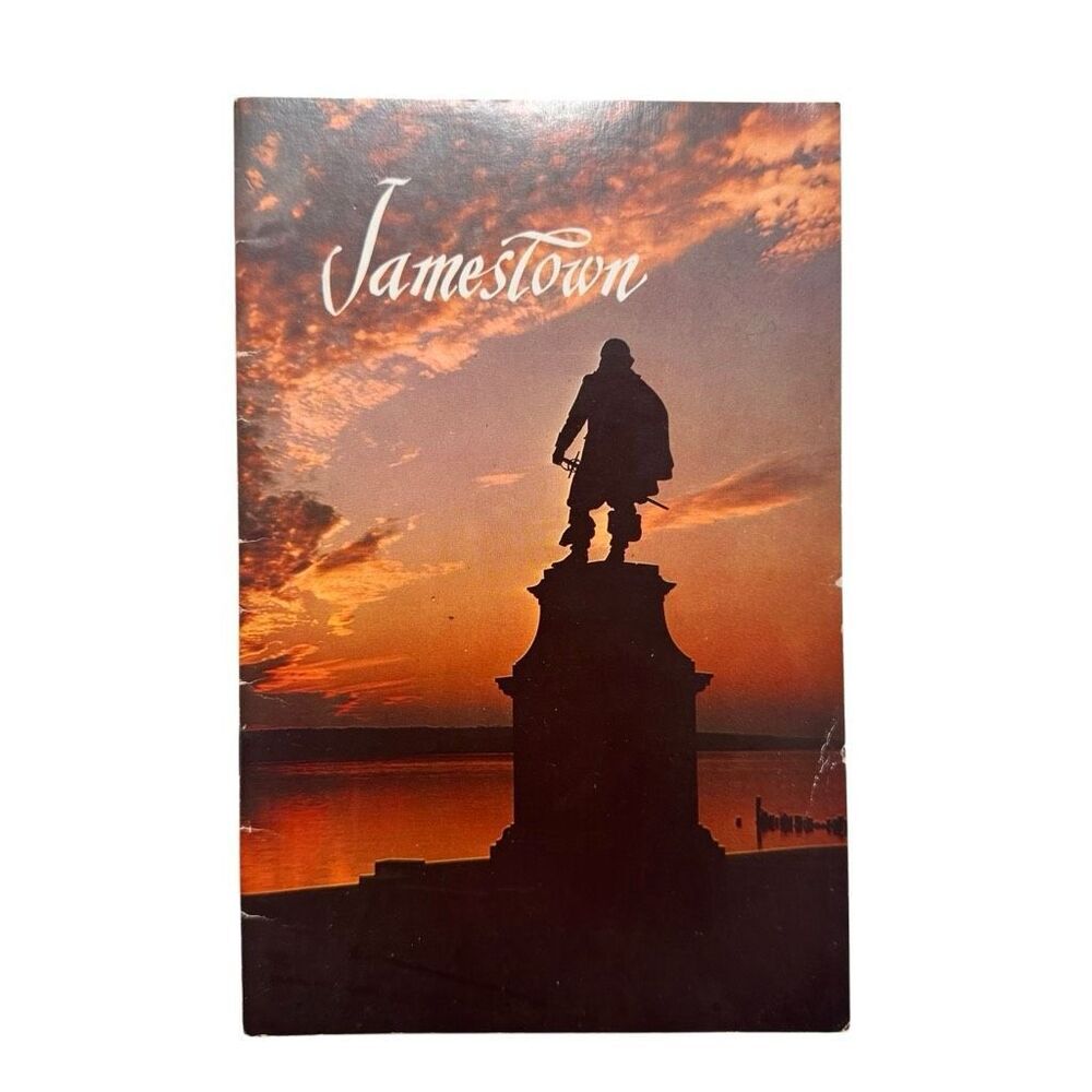 Jamestown Williamsburg Virginia Booklet 1968 - Paperback